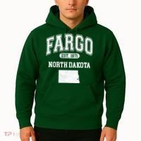 Fargo North Dakota Est 1871 Varsity Hoodie thumb 2
