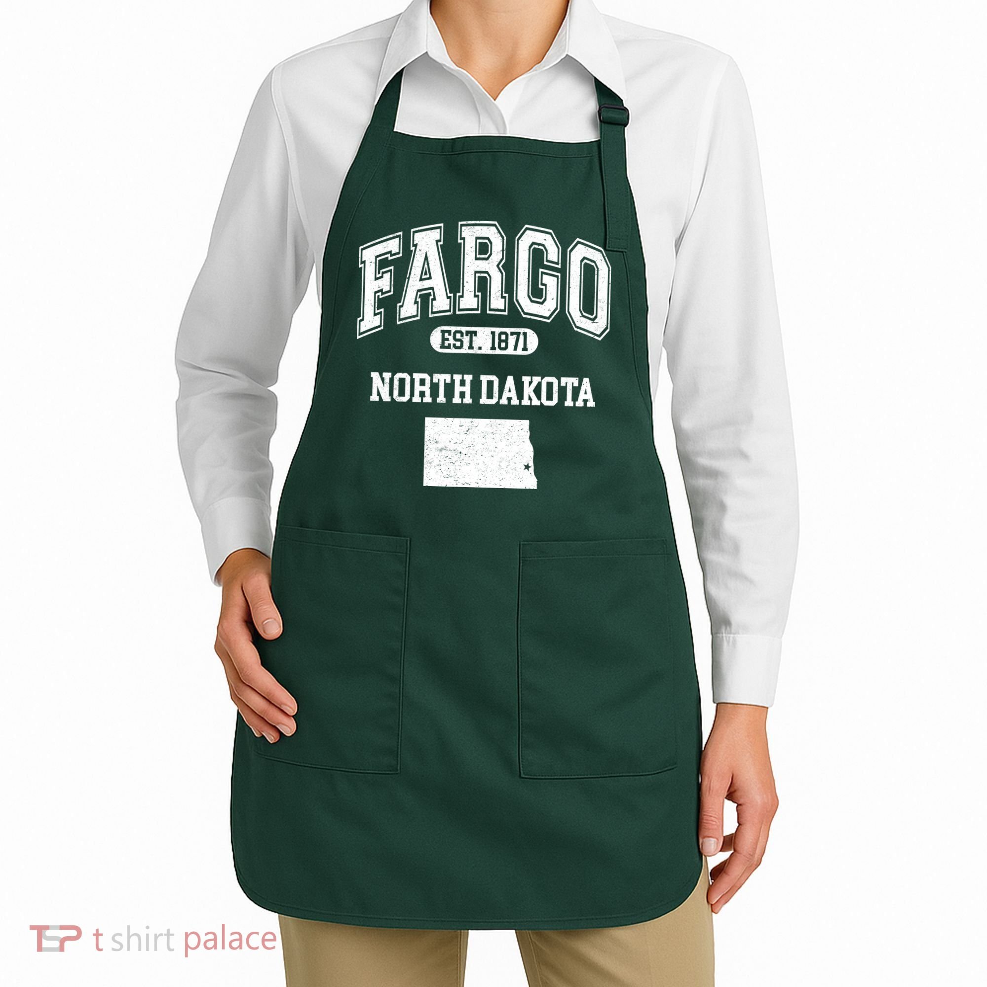 Fargo North Dakota Est 1871 Varsity Apron