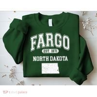 Fargo North Dakota Est 1871 Varsity Sweatshirt thumb 2