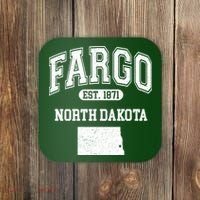 Fargo North Dakota Est 1871 Varsity Coaster thumb 0