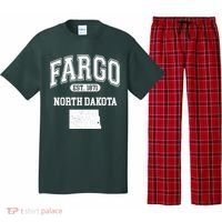 Fargo North Dakota Est 1871 Varsity Pajama Set thumb 0