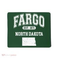Fargo North Dakota Est 1871 Varsity Mousepad thumb 0