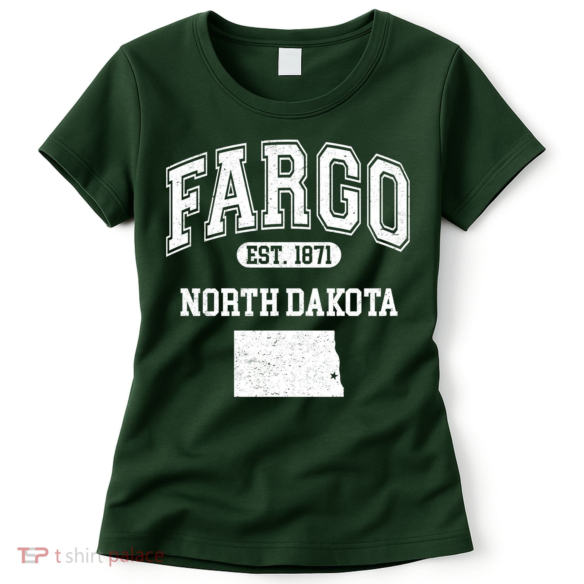 Fargo North Dakota Est 1871 Varsity Women's T-Shirt