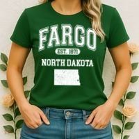 Fargo North Dakota Est 1871 Varsity Women's T-Shirt thumb 2