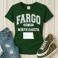 Fargo North Dakota Est 1871 Varsity Women's T-Shirt thumb 3