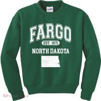 Fargo North Dakota Est 1871 Varsity Kids Sweatshirt thumb 0
