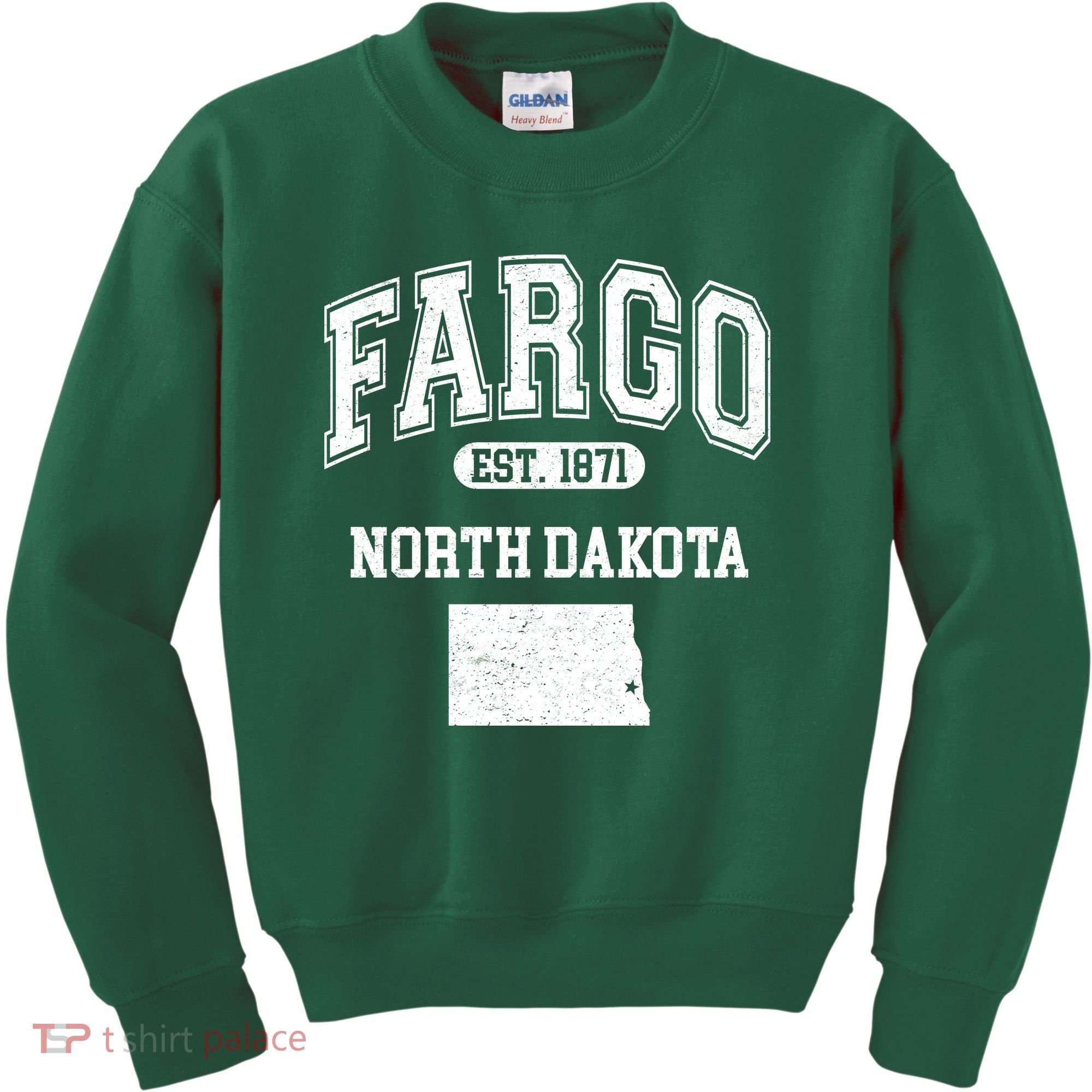 Fargo North Dakota Est 1871 Varsity Kids Sweatshirt