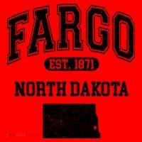 Fargo North Dakota Est 1871 Varsity Santa Hat thumb 1