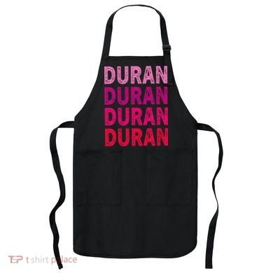 First Name Duran I Love Duran Apron