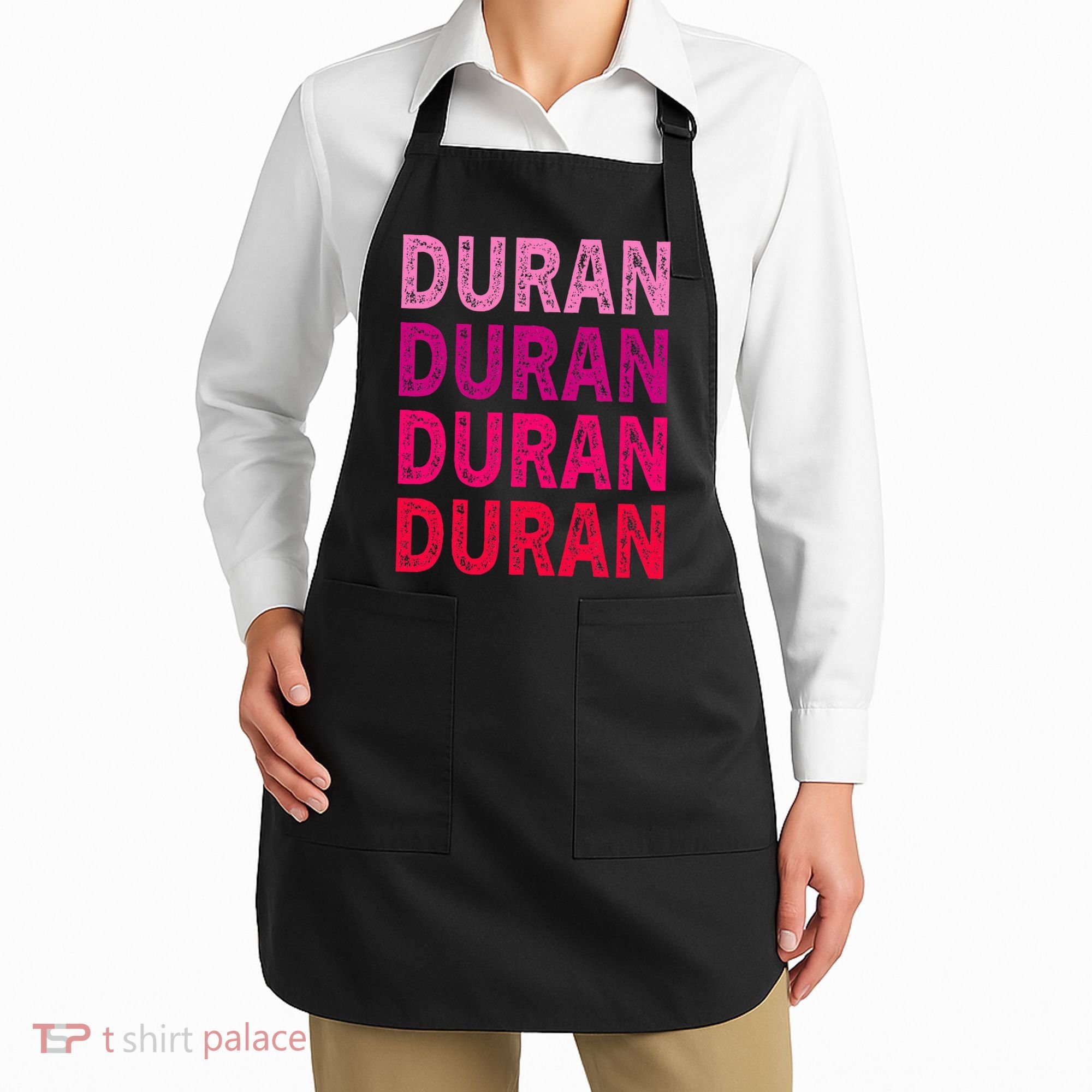 First Name Duran I Love Duran Apron