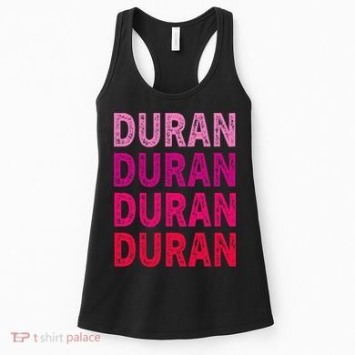 First Name Duran I Love Duran Women's Tank Top