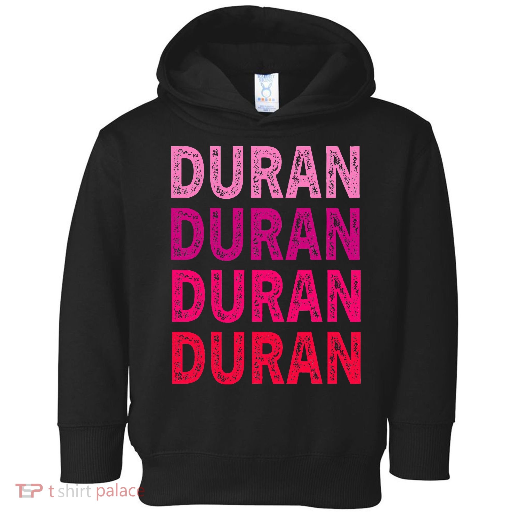 First Name Duran I Love Duran Toddler Hoodie