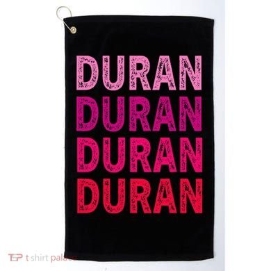 First Name Duran I Love Duran Golf Towel