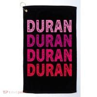 First Name Duran I Love Duran Golf Towel thumb 0
