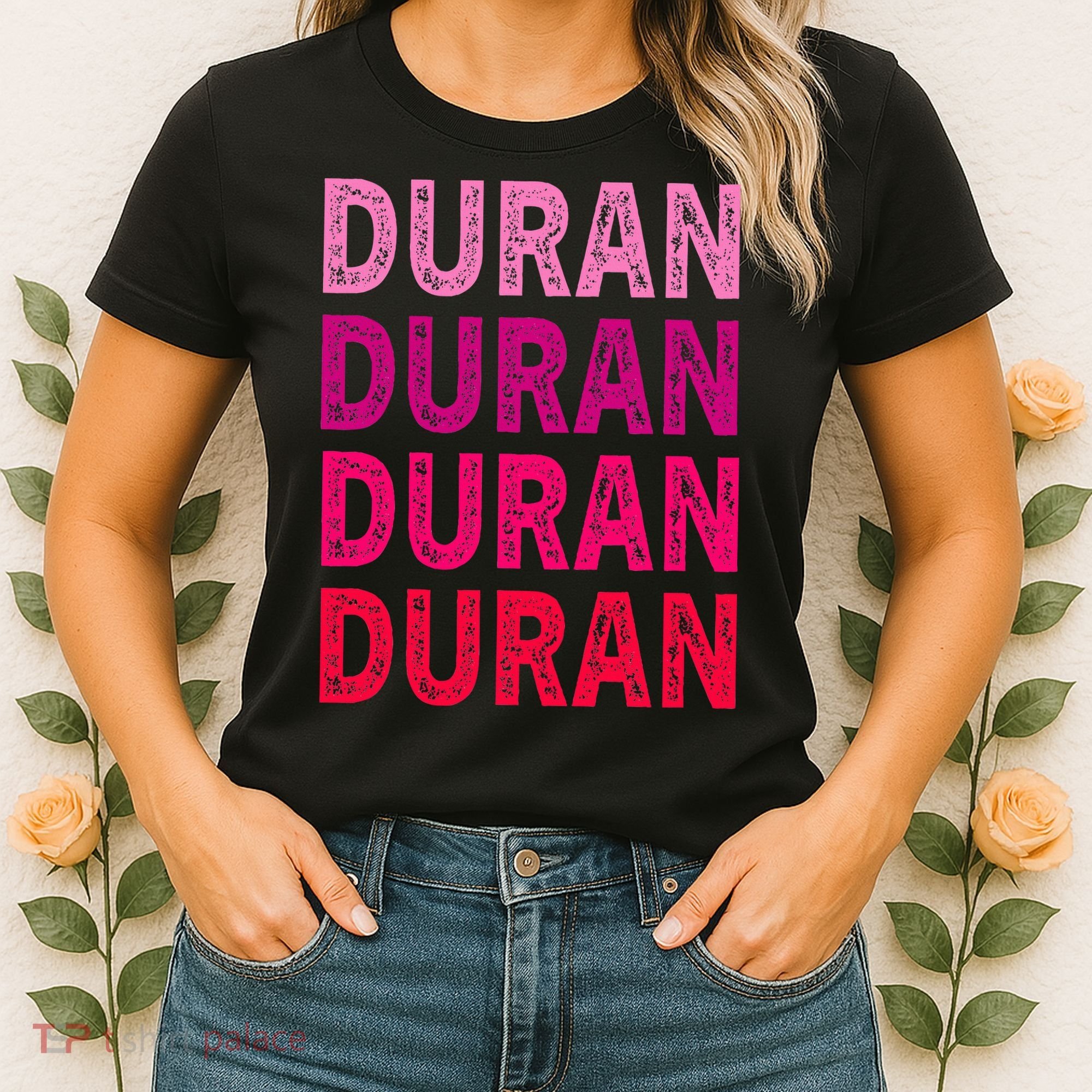 First Name Duran I Love Duran Women's T-Shirt