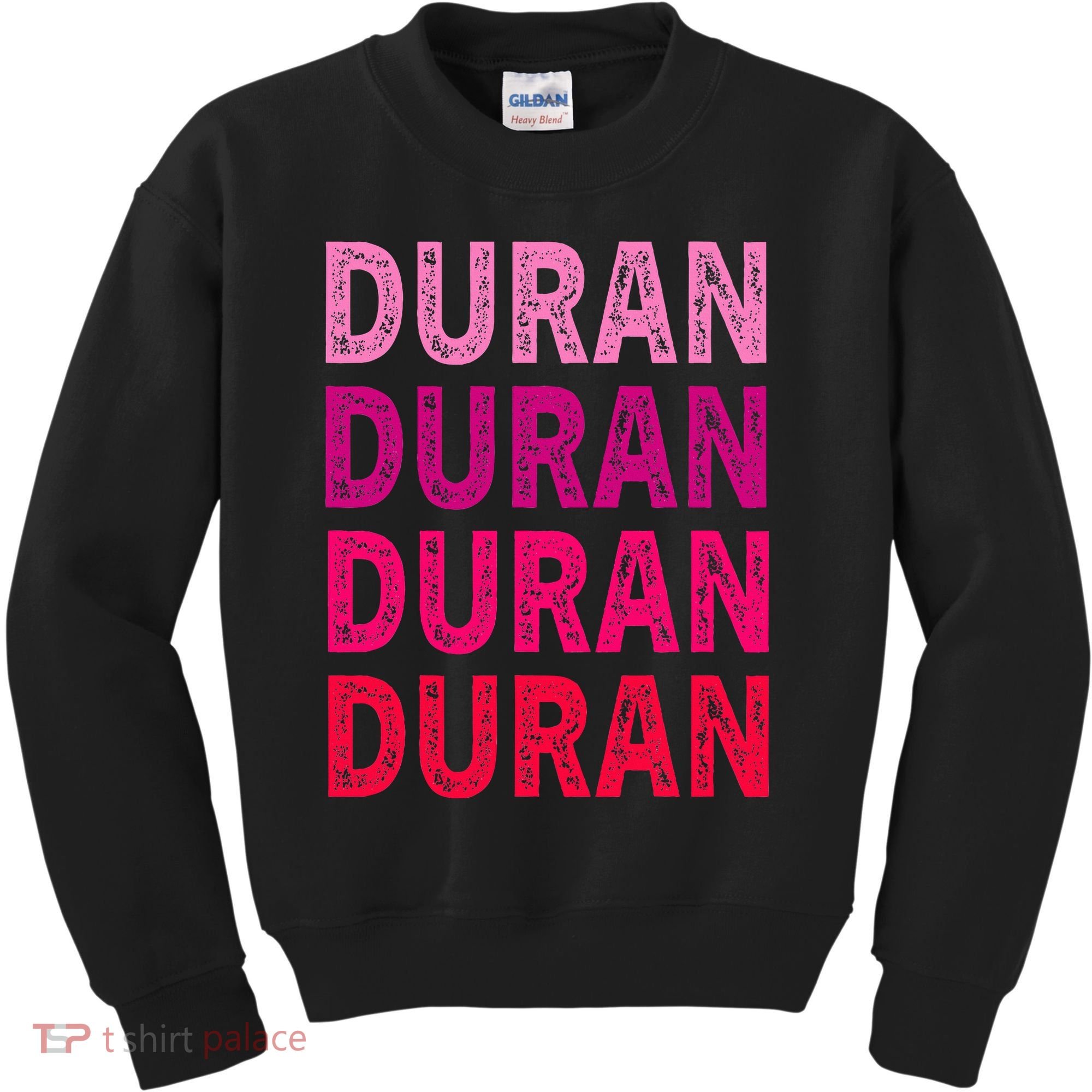 First Name Duran I Love Duran Kids Sweatshirt