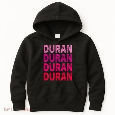 First Name Duran I Love Duran Kids Hoodie