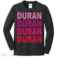 First Name Duran I Love Duran Kids Long Sleeve Shirt thumb 0
