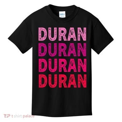 First Name Duran I Love Duran Kids T-Shirt