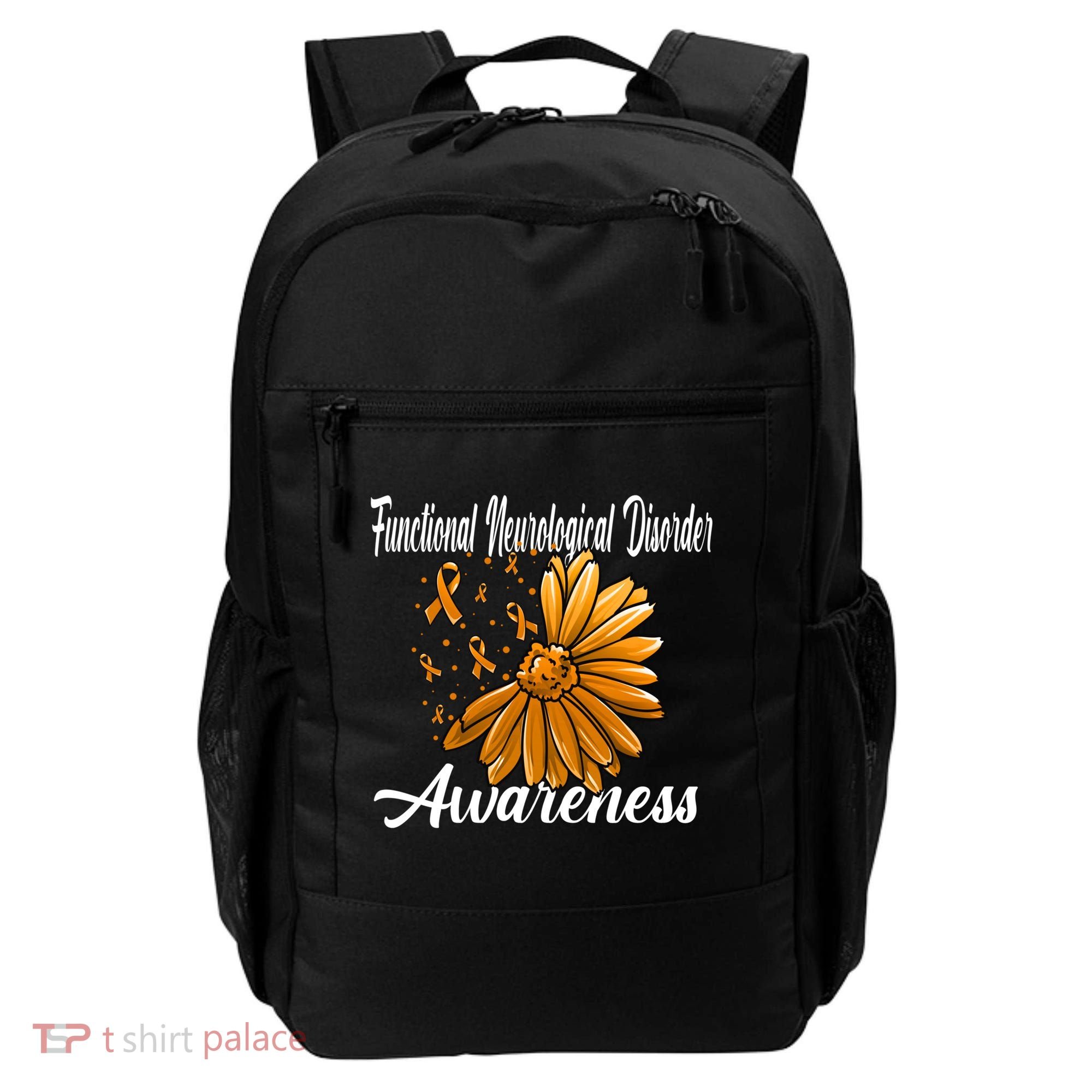 Functional Neurological Disorder Awareness Fnd Related Orang Gift Backpack