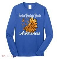 Functional Neurological Disorder Awareness Fnd Related Orang Gift Long Sleeve Shirt thumb 0