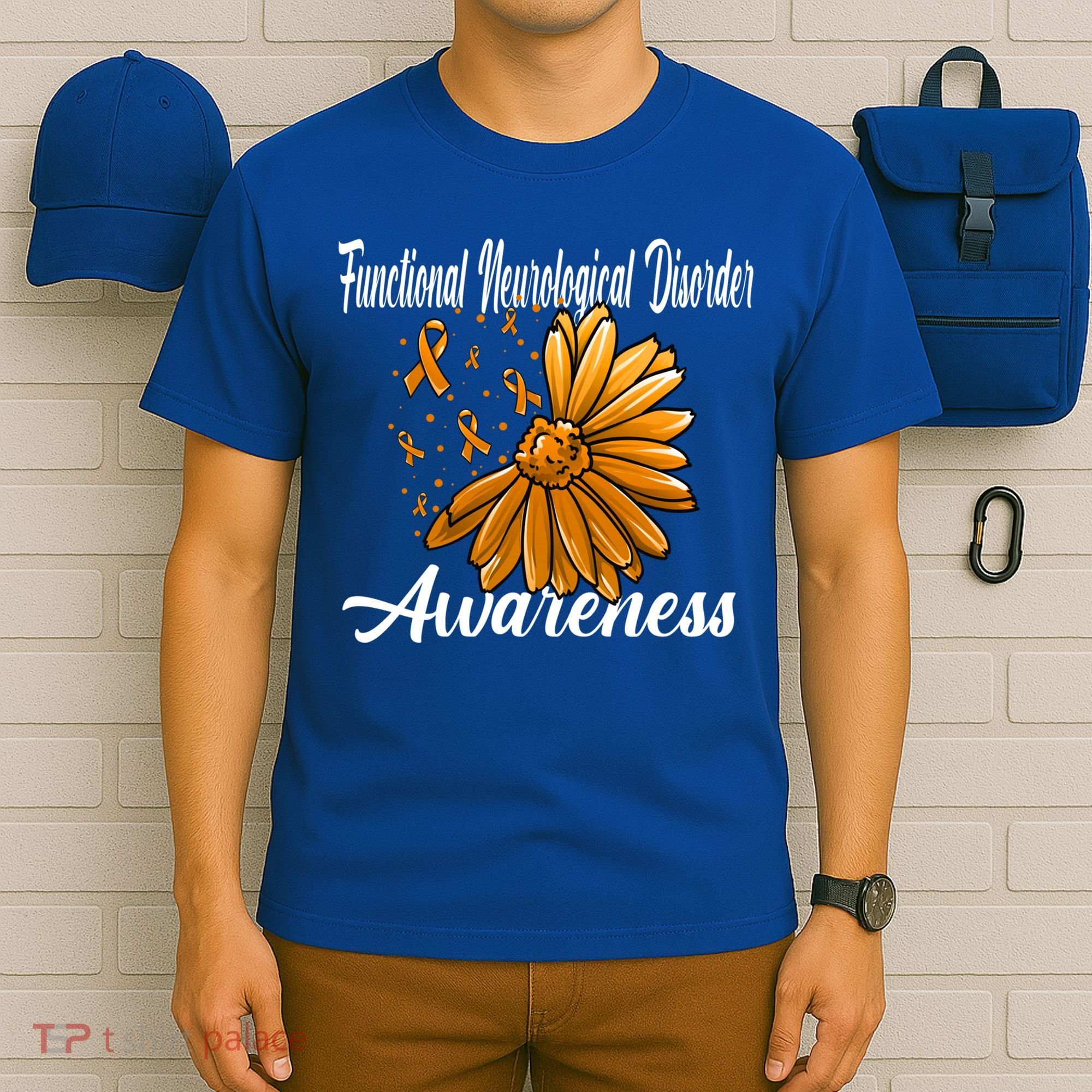 Functional Neurological Disorder Awareness Fnd Related Orang Gift T-Shirt