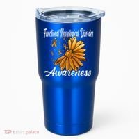 Functional Neurological Disorder Awareness Fnd Related Orang Gift Tumbler thumb 0