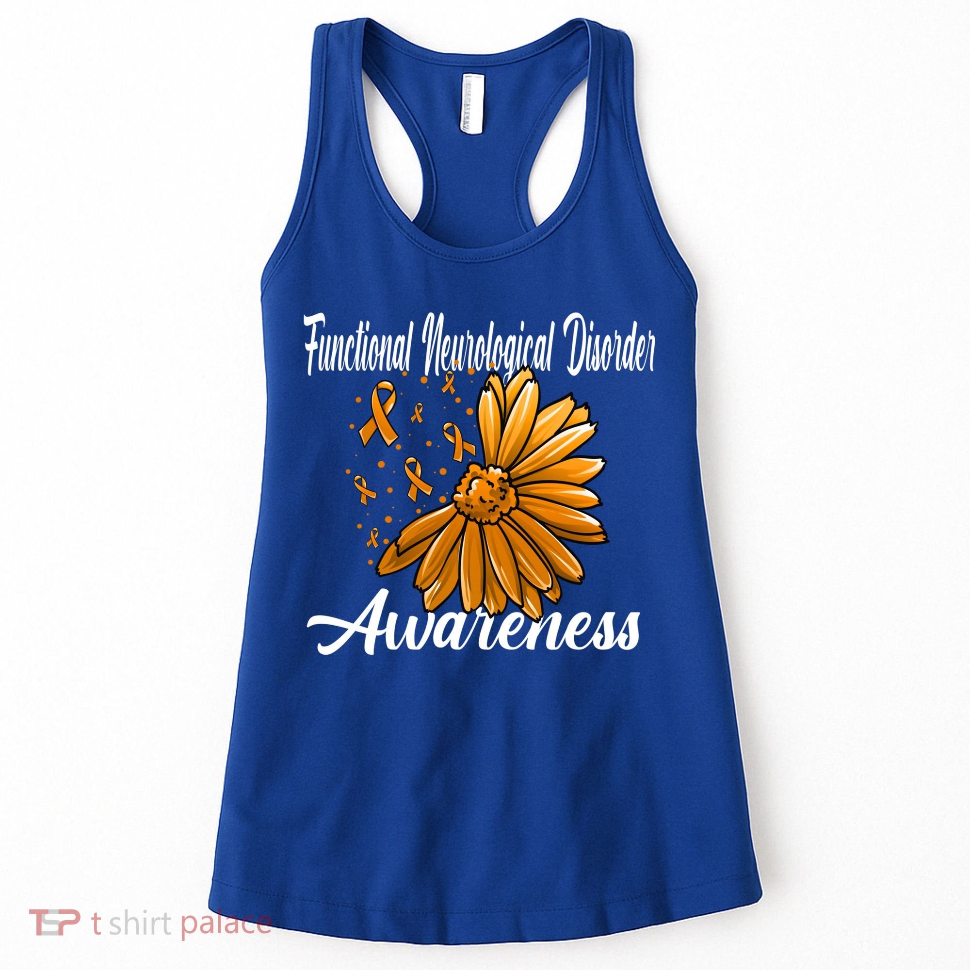 Functional Neurological Disorder Awareness Fnd Related Orang Gift Women's Tank Top