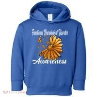 Functional Neurological Disorder Awareness Fnd Related Orang Gift Toddler Hoodie thumb 0