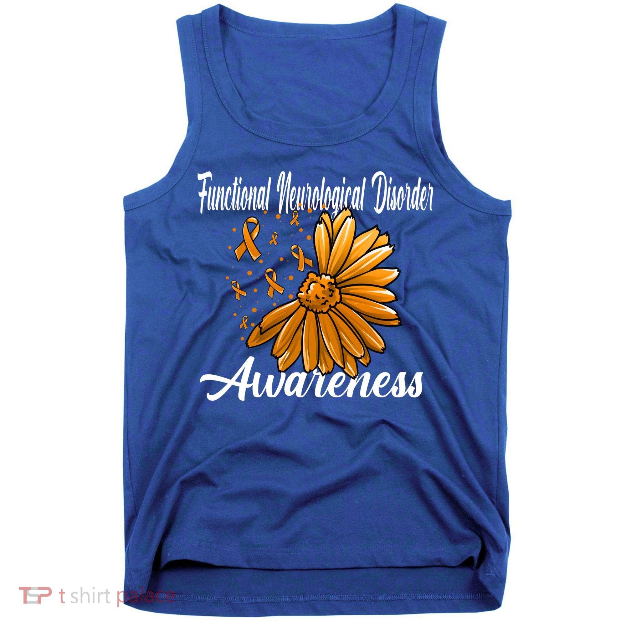 Functional Neurological Disorder Awareness Fnd Related Orang Gift Tank Top