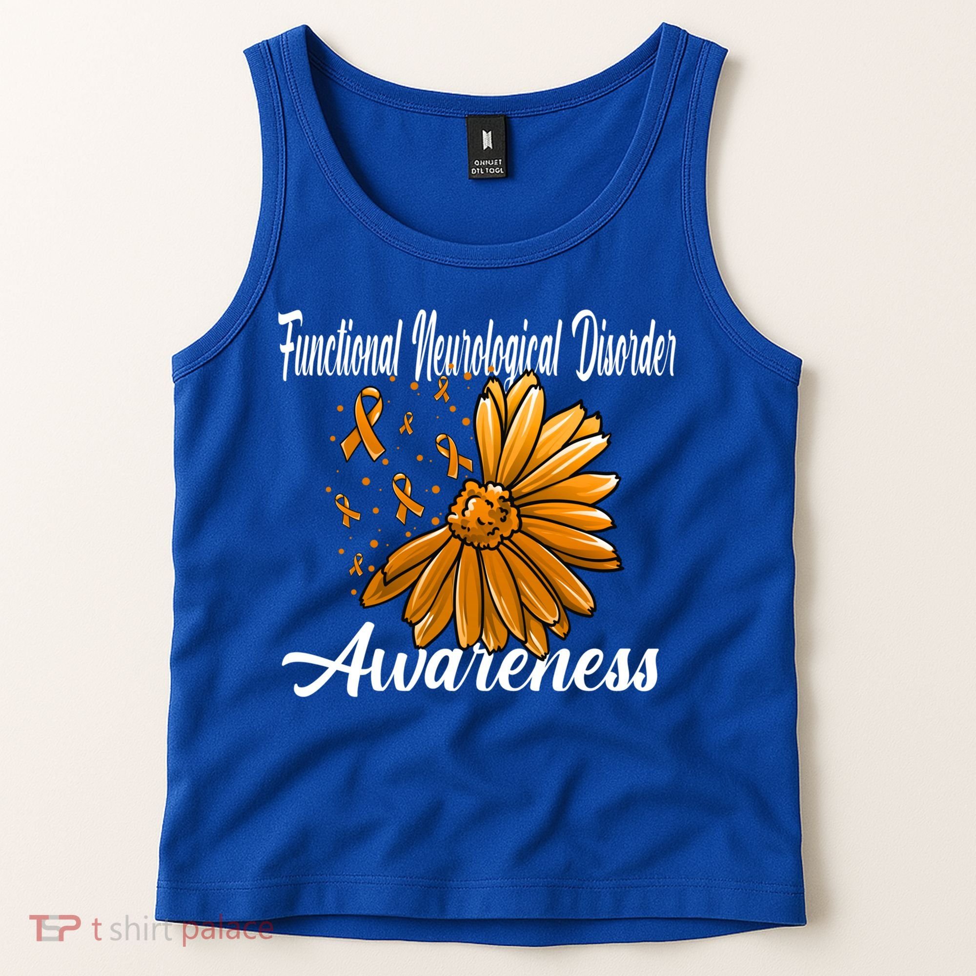 Functional Neurological Disorder Awareness Fnd Related Orang Gift Tank Top