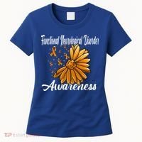 Functional Neurological Disorder Awareness Fnd Related Orang Gift Women's T-Shirt thumb 0