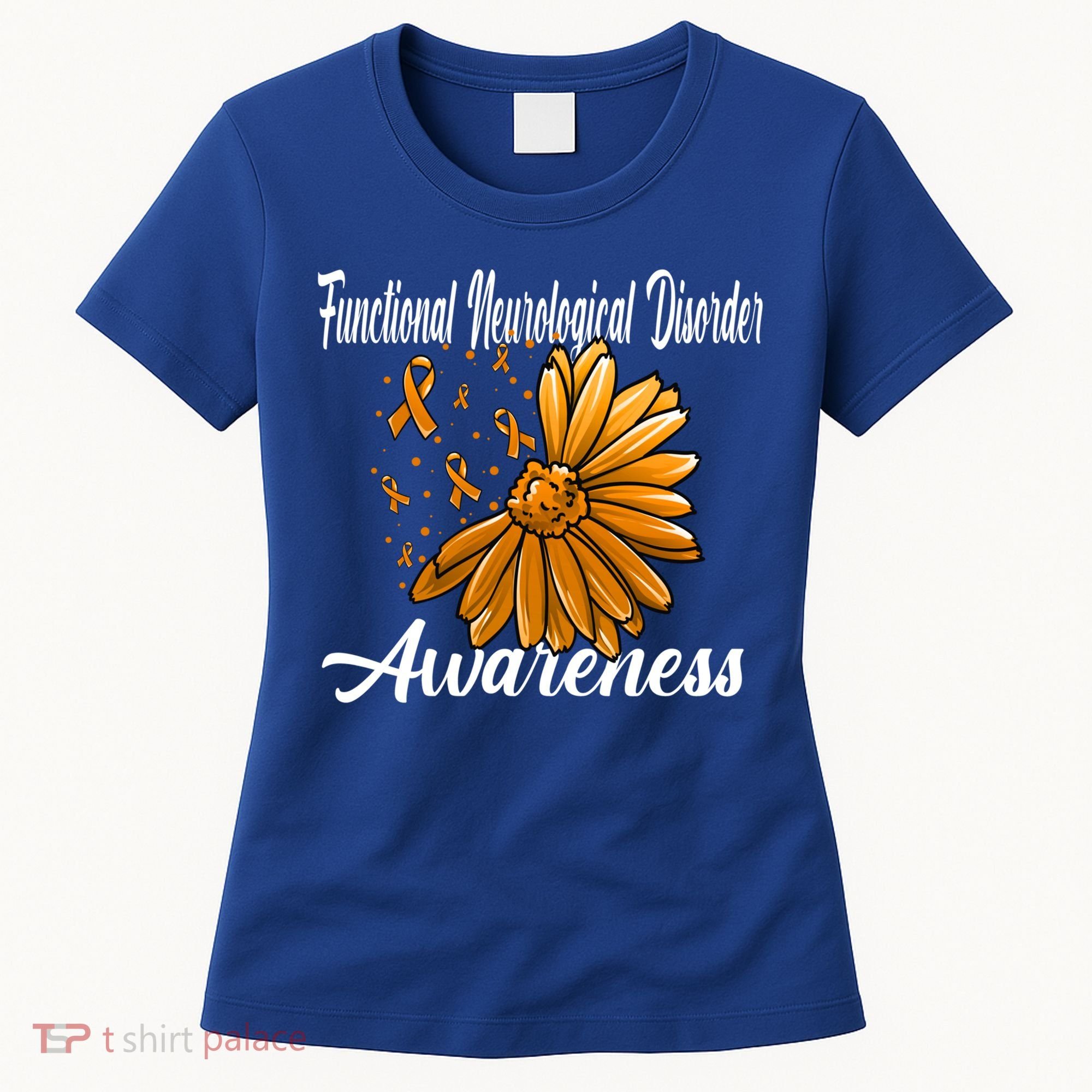 Functional Neurological Disorder Awareness Fnd Related Orang Gift Women's T-Shirt