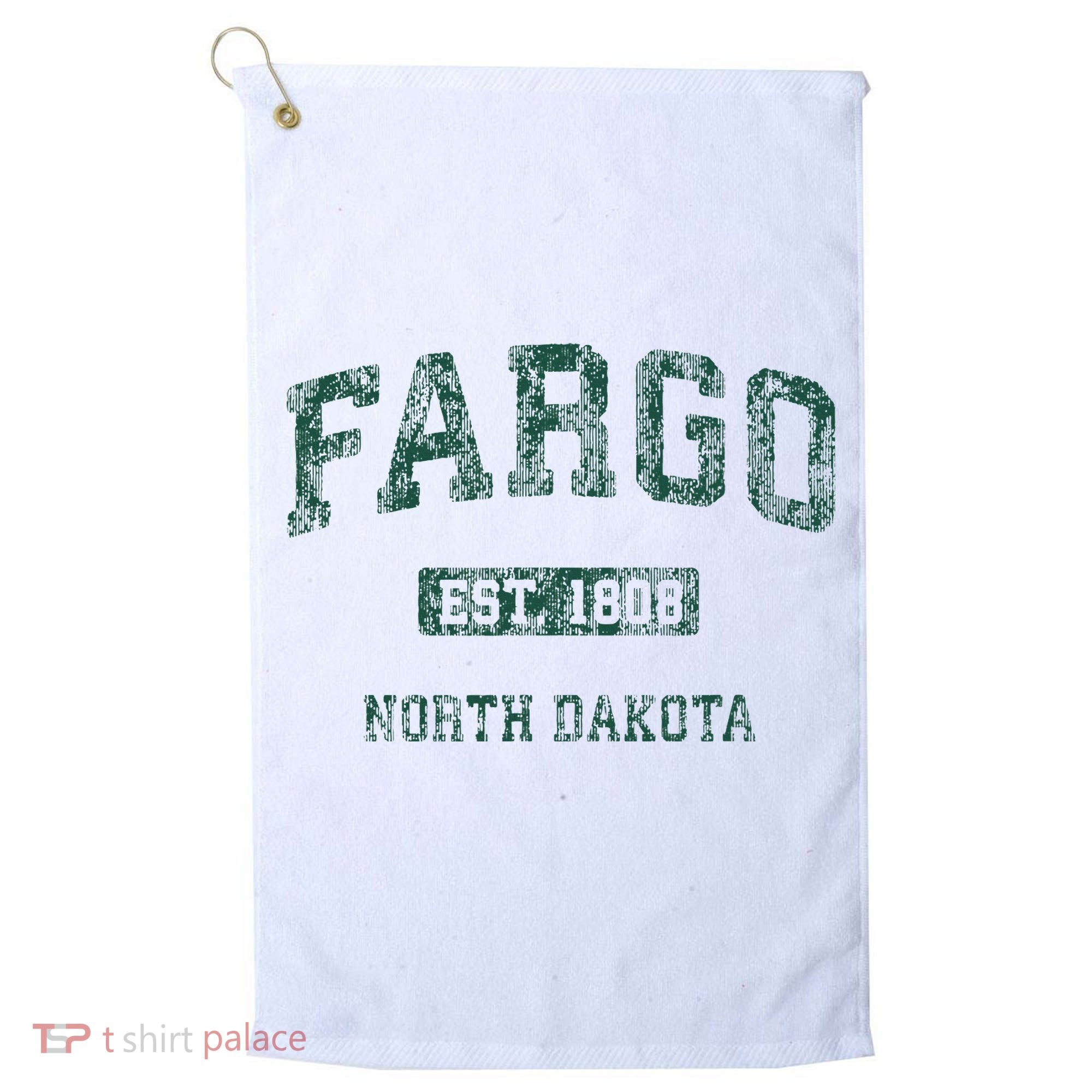 Fargo North Dakota Nd Golf Towel