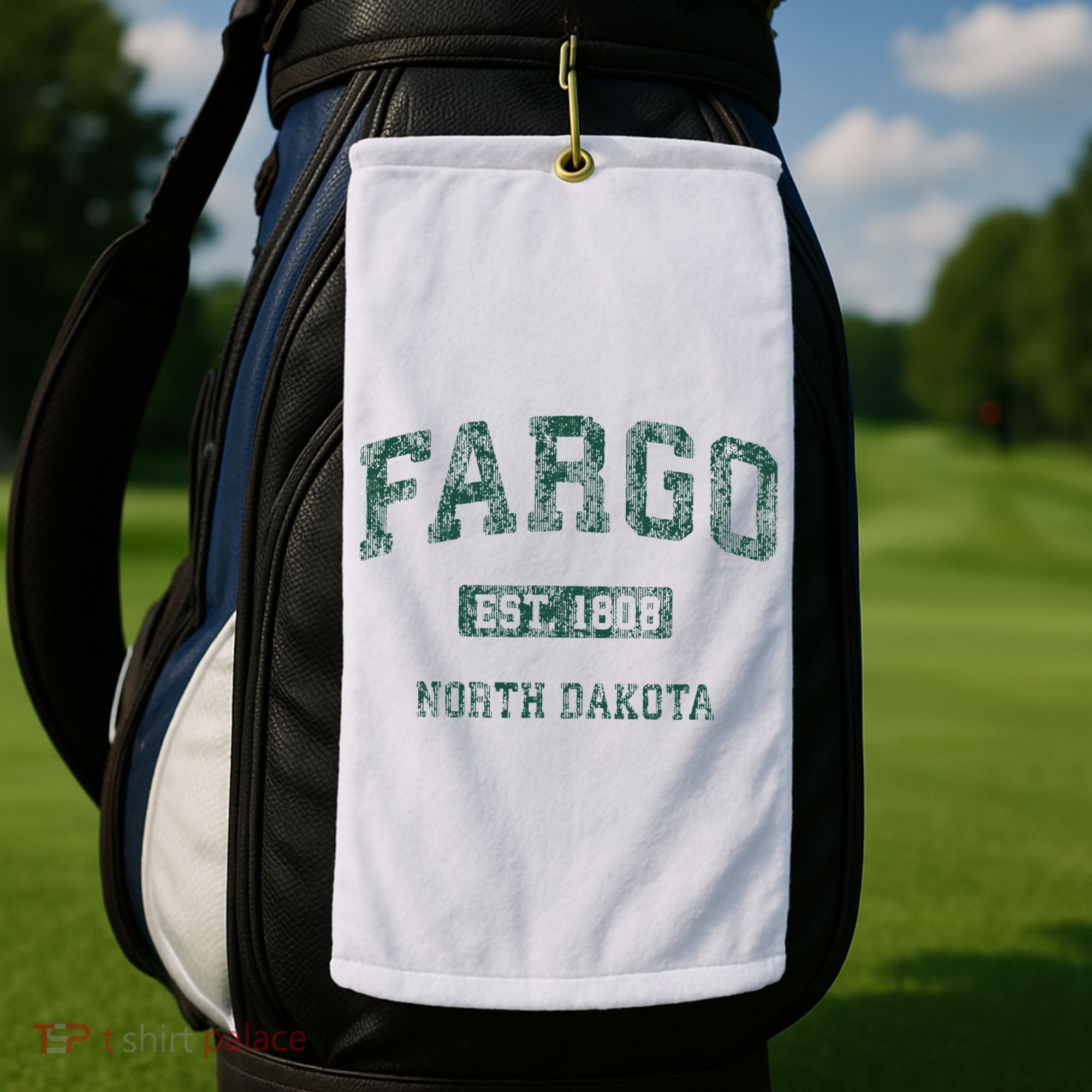Fargo North Dakota Nd Golf Towel