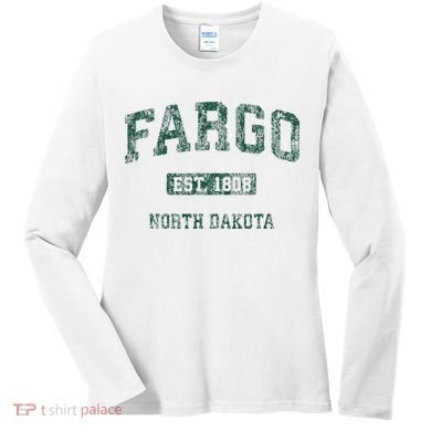Fargo North Dakota Nd Women's Long Sleeve Shirt