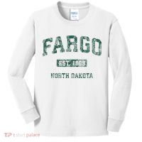 Fargo North Dakota Nd Kids Long Sleeve Shirt thumb 0