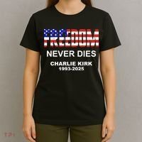 Freedom Never Dies Charlie Kirk T-Shirt thumb 4