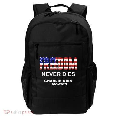 Freedom Never Dies Charlie Kirk Backpack