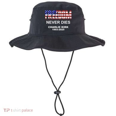 Freedom Never Dies Charlie Kirk Bucket Hat