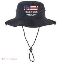 Freedom Never Dies Charlie Kirk Bucket Hat thumb 0
