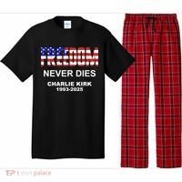Freedom Never Dies Charlie Kirk Pajama Set thumb 0
