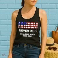 Freedom Never Dies Charlie Kirk Women's Tank Top thumb 2