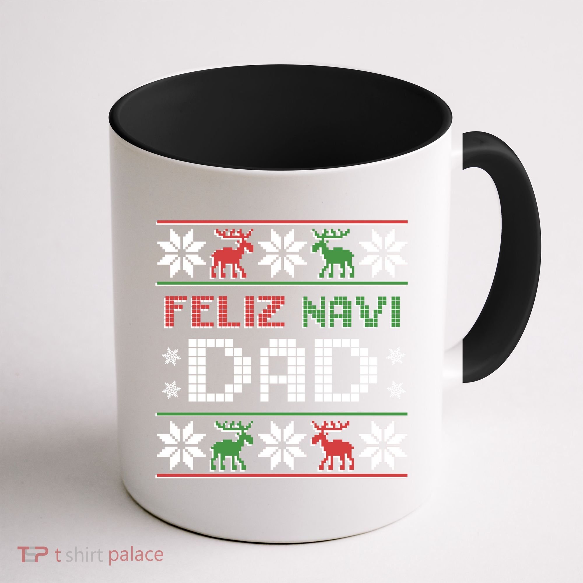 Feliz Navi Dad Navidad Funny Christmas Ugly Father Funny Gift Coffee Mug