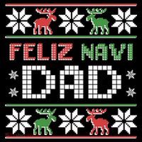 Feliz Navi Dad Navidad Funny Christmas Ugly Father Funny Gift Coffee Mug thumb 5