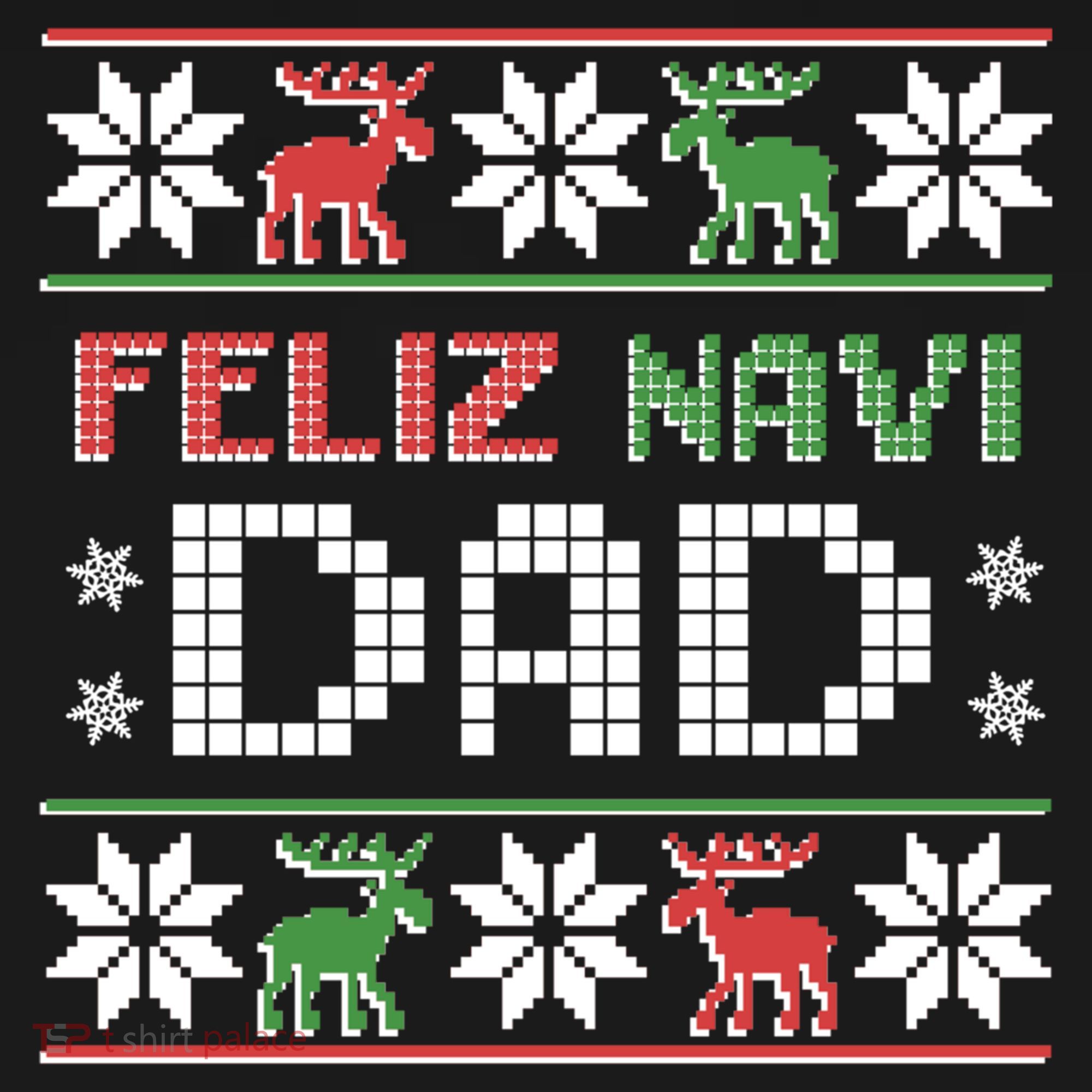 Feliz Navi Dad Navidad Funny Christmas Ugly Father Funny Gift Ornament