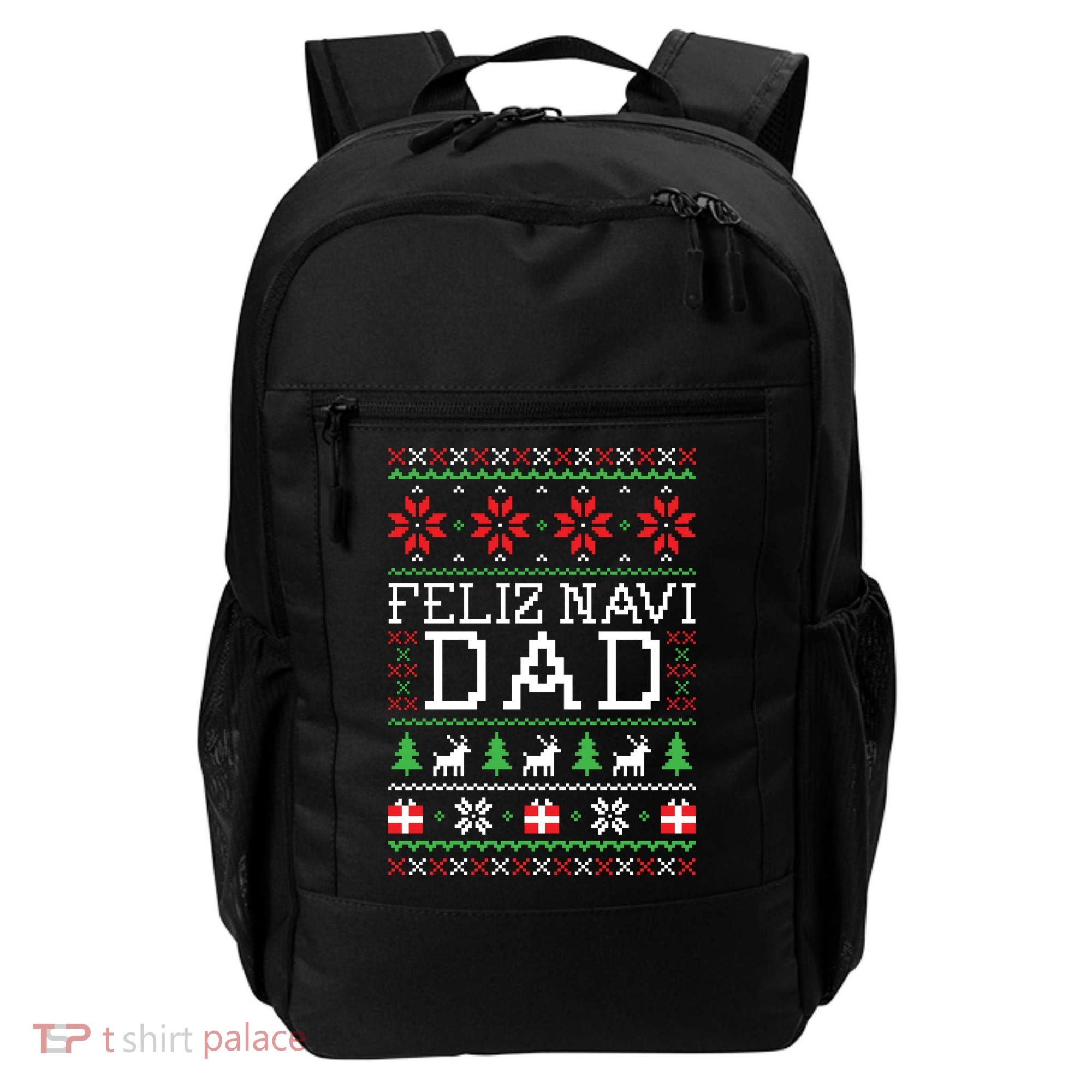 Feliz Navi Dad Ugly Christmas Gift Backpack