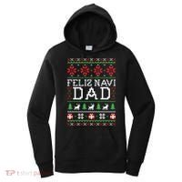 Feliz Navi Dad Ugly Christmas Gift Women's Hoodie thumb 0