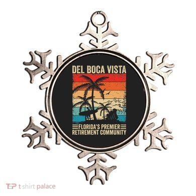 Funny Novelty Design Del Boca Vista Retirement Ornament