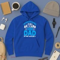 Funny Never Dreamed ID Be A Sexy Cheer Dad Funny Gift Hoodie thumb 3